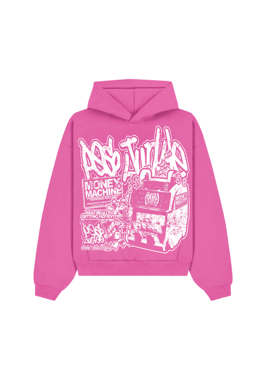 “Peso Junkie” Pink Hoodie